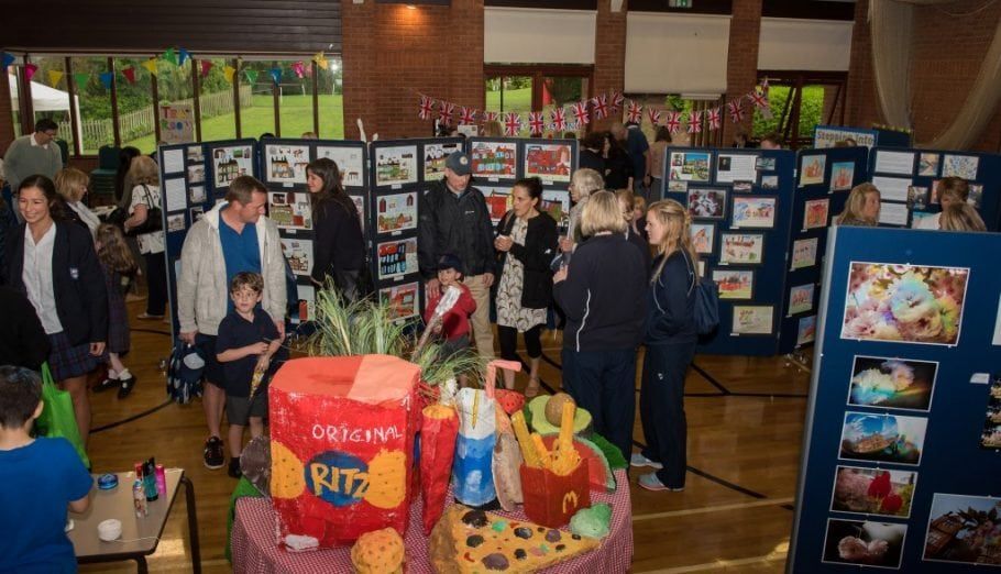 Abbey & Queen's House Pupils Hold Stunning "Woodbridge Views" Art