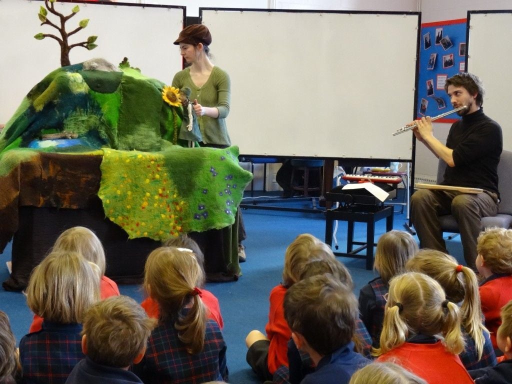 Queen's House children visit Theatre in Suffolk