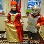 Reception children took The Magic Carpet back in time