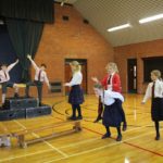 Year 6 Drama at The Abbey: The Nativity Story in a series of freeze-frames