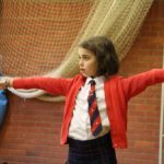 Year 6 Drama at The Abbey: The Nativity Story in a series of freeze-frames