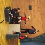 Year 6 Drama at The Abbey: The Nativity Story in a series of freeze-frames