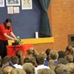 Science Museum Show at Woodbridge School, a private school in Suffolk