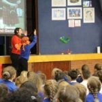 Science Museum Show at Woodbridge School, a private school in Suffolk