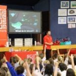 Science Museum Show at Woodbridge School, a private school in Suffolk