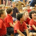 Science Museum Show at Woodbridge School, a private school in Suffolk