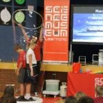 Science Museum Show at Woodbridge School, a private school in Suffolk