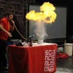 Science Museum Show at Woodbridge School, a private school in Suffolk