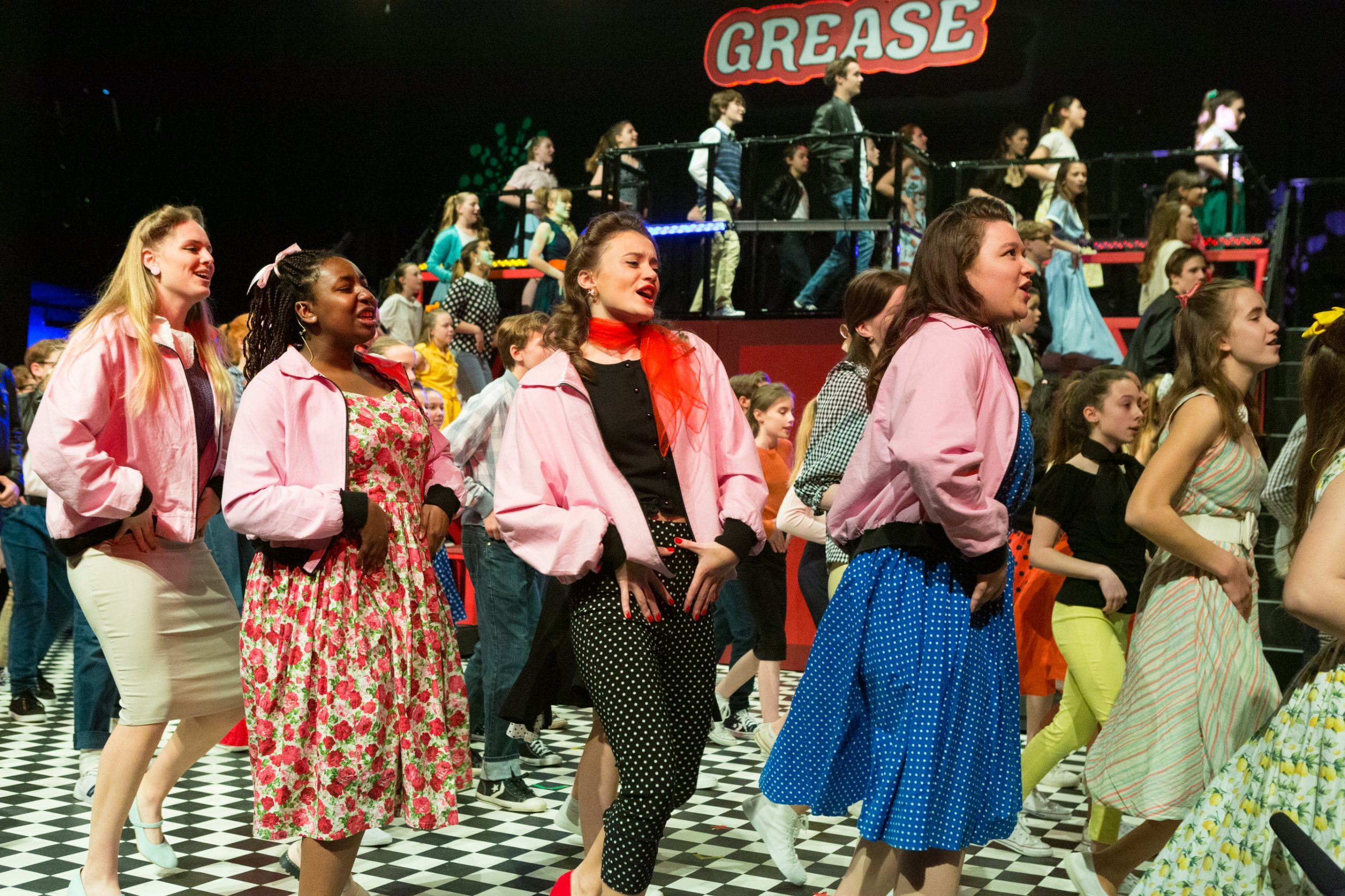 It's Electrifying! Grease Reviews Woodbridge School