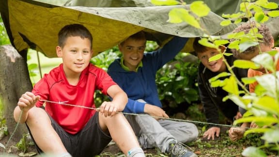 Abbey Pupils enjoy a Morning of Outside Learning