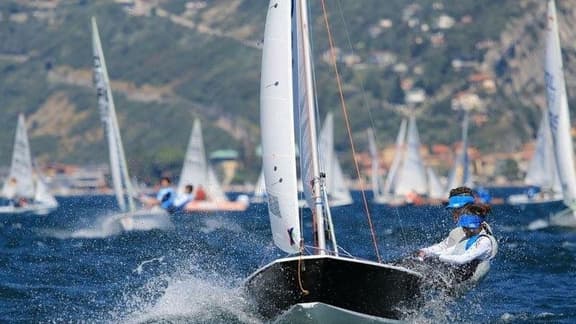 1ST BRITISH BOAT 2ND OVERALL IN THE CADET WORLD CHAMPIONSHIPS