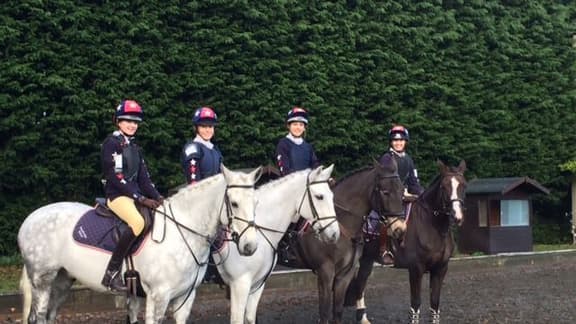 Woodbridge Riders at the National Schools Equestrian Association Championships in Buckinghamshire