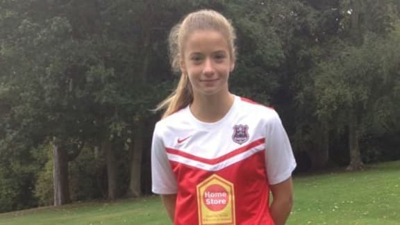 Harriet Petley Selected for England Women’s Football U15 Training Camp