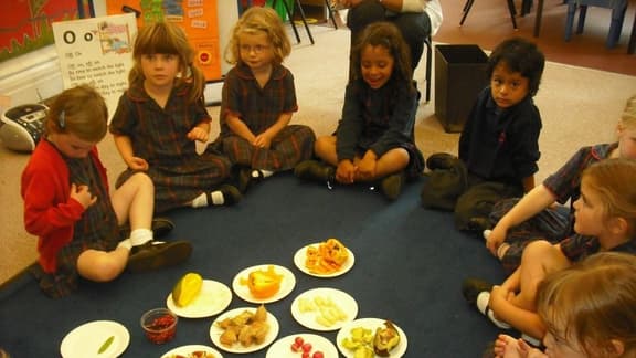 Queen's House reception food tasting