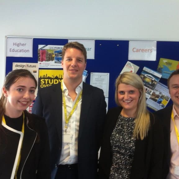 First Old Woodbridgian Careers Lunch Proves a Hit with Pupils