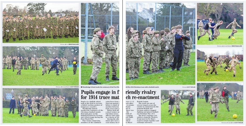 1914 truce match 17 Dec 2014